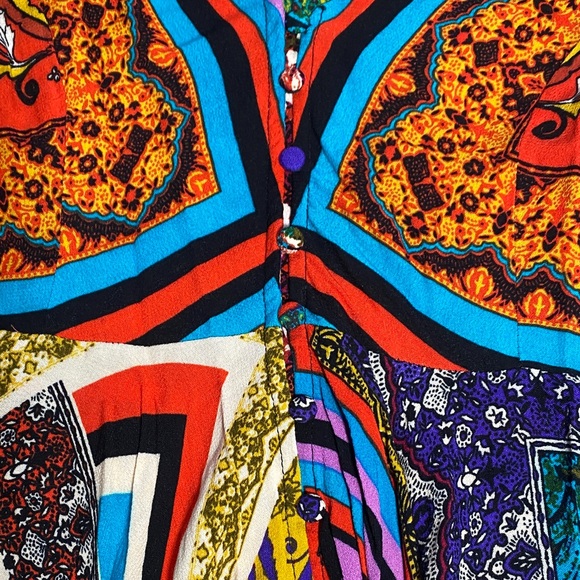 Free People Over the Rainbow Long Sleeve Maxi Dress - Picture 6 of 13